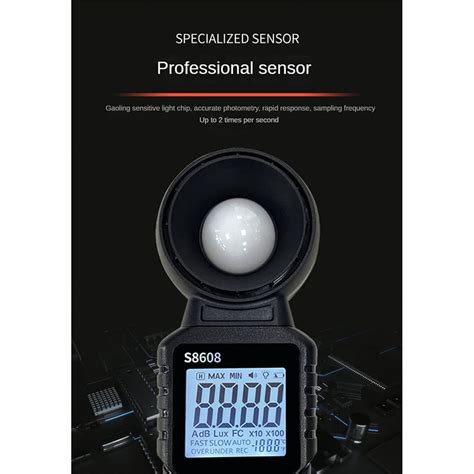 LED Light Intensity Meter 的图像结果