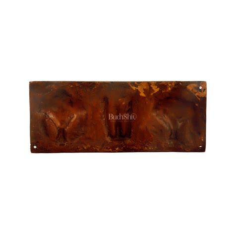 Brass Shankh Chakra & Namah Wall Plates | Lord Tirupati Balaji Symbol ...