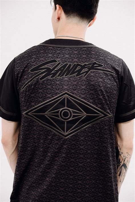 EYE JERSEY - BLACK | Slander Merchandise