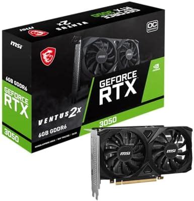 Amazon.in: Buy MSI Geforce RTX 3050 Ventus 2X 6G Oc pci_e Graphic Card ...