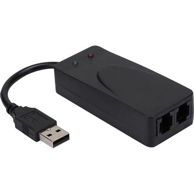 Qiilu USB 56K External Dial Up Fax Data Modem, Dual Port India | Ubuy