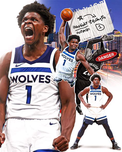 Anthony Edwards 4k Wallpaper