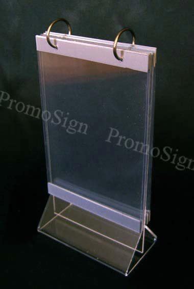 Jual Acrylic Tempat Menu Lembaran / Display Menu / Tempat Menu Restoran ...