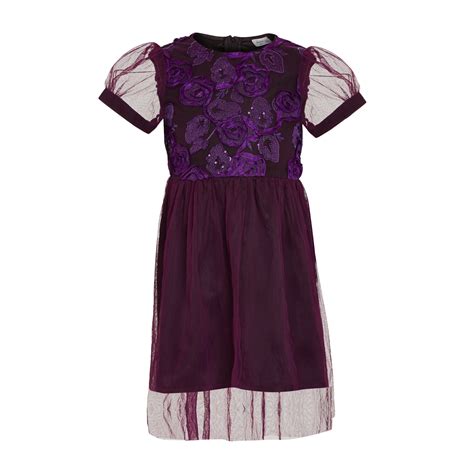 Purple Rose Dress