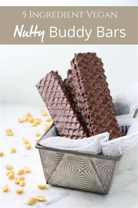 Vegan nutty buddy bars – Artofit