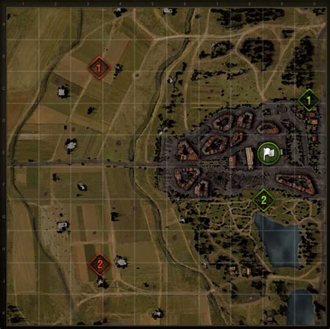 World of Tanks Map - Game Map
