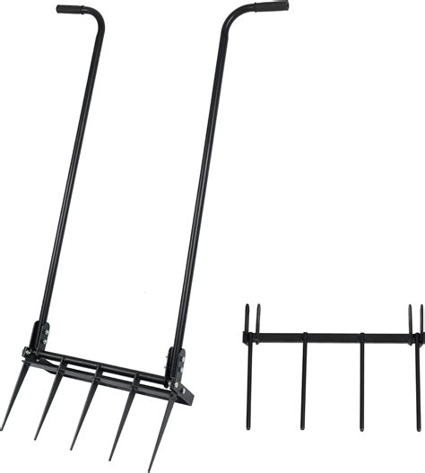 Buy Kareturn Broad Fork Tool, 5 tines Hand Tiller Broadfork,20 in Wide ...