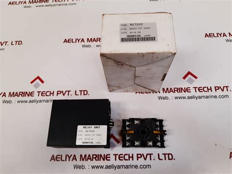 Nohken re7000 relay unit – Aeliya Marine Tech