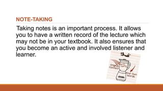 Image result for Note Making and Note Taking Difference