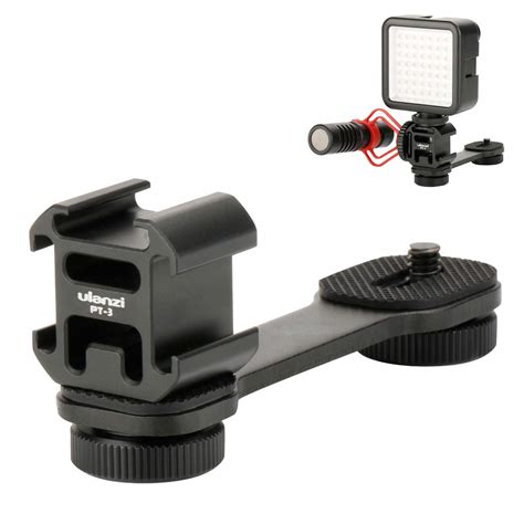 ULANZI PT-3 Triple Cold Shoe Mount for Gimbals – HIFFIN