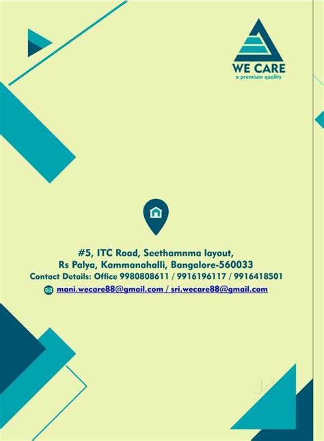 We Care in Kammanahalli, Bangalore - Best Sign Board Dealers in ...