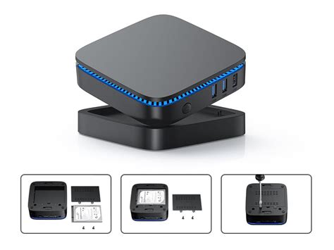 SKULLSAINTS Panther, 12th Gen Alder Lake N100 (Upto 3.40 GHz), DDR4, 4K ...