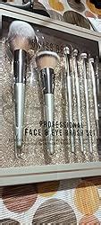 Swiss Beauty Professional Face & Eye Brush Set of 6 with Synthetic ...