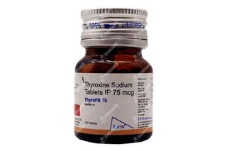 Thyrofit 75 Tablet 120: Uses, Side Effects, Price & Substitutes
