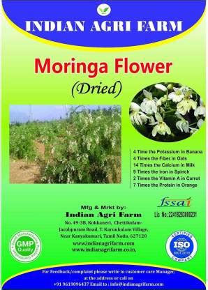 IAgriFarm Moringa/Drumstick Dried Leaves Powder - 1 Kg (100% Natural ...