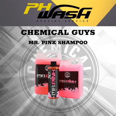CHEMICAL GUYS MR PINK Shampoo (CWS_402) - 3.78L PHWASH NHẬP KHẨU USA ...