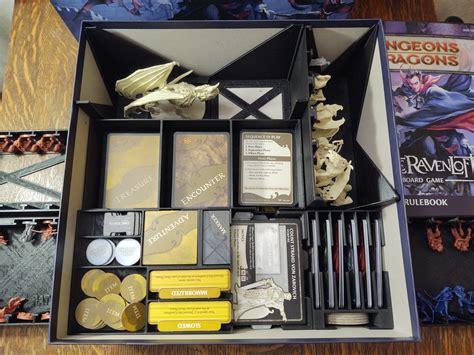 🏰 Castle Ravenloft board game insert & organizer - D&D・Free STL File ...