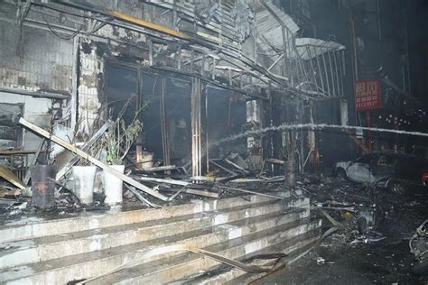 官方通报武汉江汉饭店火灾：管线拆除时意外起火