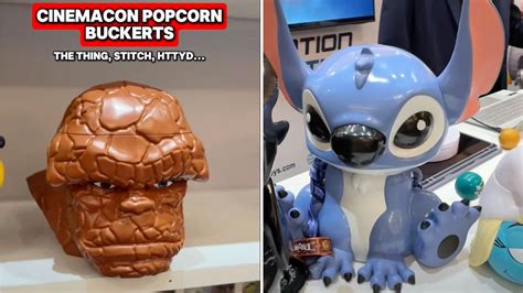 First Look at Fantastic Four: First Steps and Stitch Popcorn Buckets ...