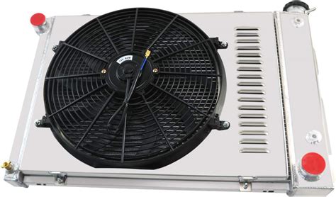 Buy CoolingSky 4 Row All Aluminum Radiator +16 Fan +Shroud Combo for ...