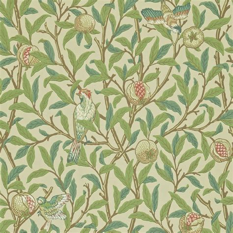 🔥 Free Download William Morris Co Archive Wallpaper Bird Pomegranate by ...