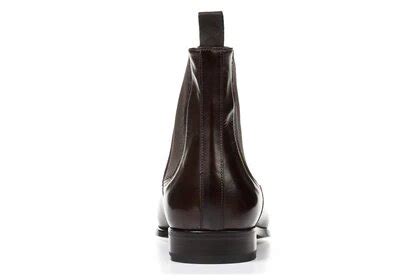 Dark Brown Leather Chelsea Boot for Men | The Royale Peacock