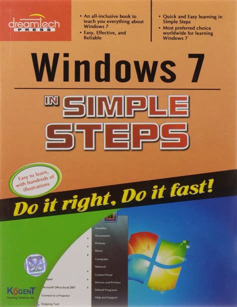 Windows 7 in Simple Steps : Kogent Learning Solutions Inc.: Amazon.in ...
