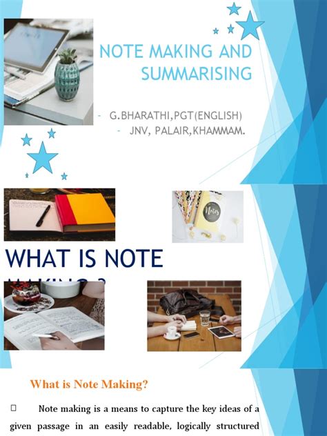 Image result for Note Making and Summarizing