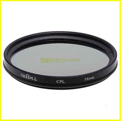 Filtro CPL Polarizzatore Circolare 62 Mm + Anello Adattatore Per Fotocamera Nikon CoolPix B700, P610, P600, P530, P520, P510