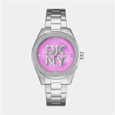 DKNY Chambers Midi Women Pink Watch DK1L016M0055 – Just In Time