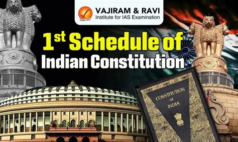 1st Schedule of Indian Constitution, Provisions, States, Articles