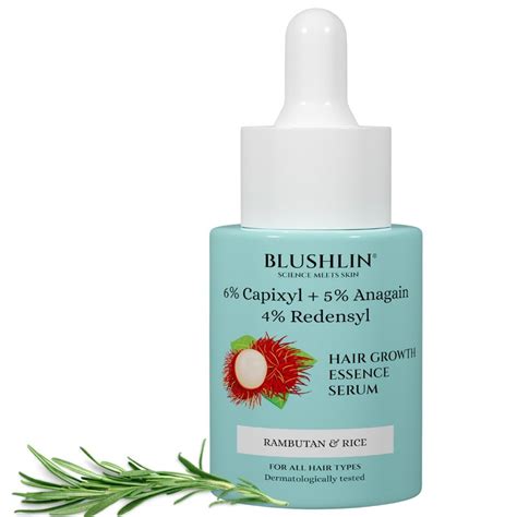 Buy BLUSHLIN Hair Growth Serum With 3% Redensyl, 6% Capixyl & 5% ...