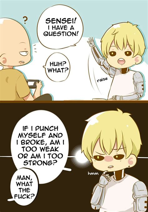 One Punch Man Meme to Serious 的图像结果