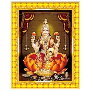 Pavan Photo Laminations Goddess Lakshmi Devi Dhana Vaibhav Laxmi Maa ...