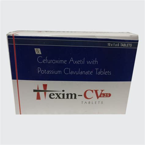 HEXIM-CV 625 Tablets Mediquest Incorp.