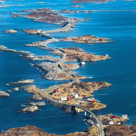 Атлантическая дорога (The Atlantic Ocean Road), Норвегия | Пикабу
