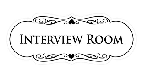 Sign for Interview Room 的图像结果