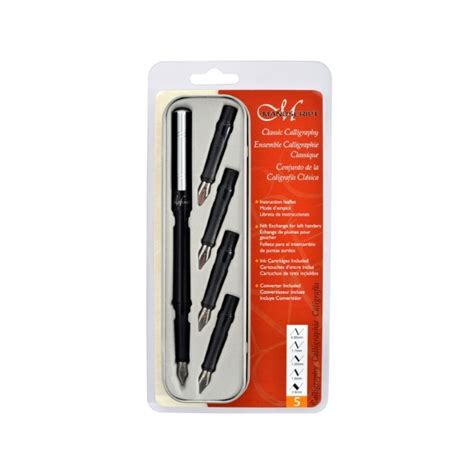 htconline.in| Manuscript Classic Calligraphy 5 Nib Set - F / M / B / 2B ...
