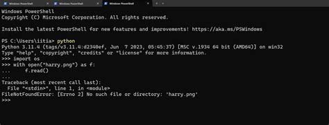 Image result for Python Error 2 No Such File or Directory