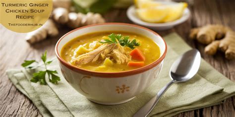 Turmeric Ginger Chicken Soup Recipe – A Healing Comfort Bowl