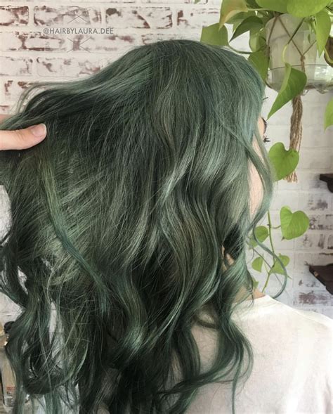 Dark Forest Green Hair Dye