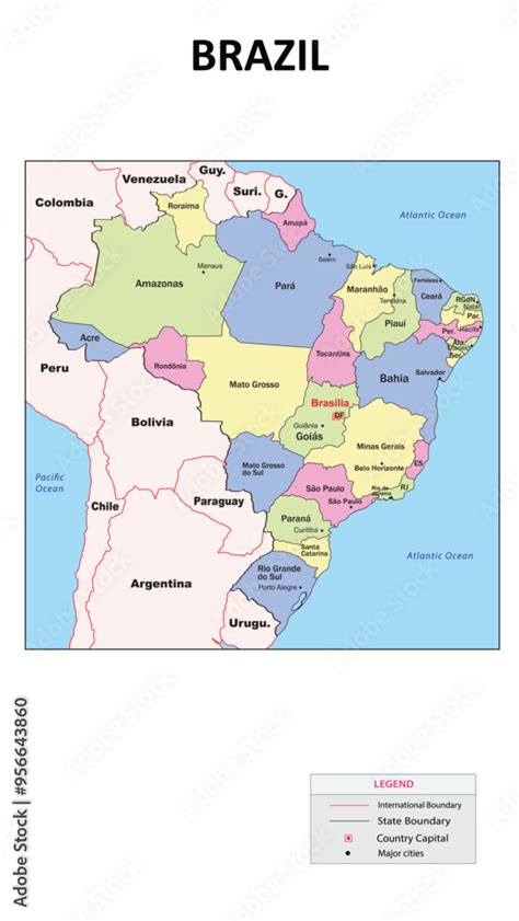 Brazil Map Detailed 的图像结果