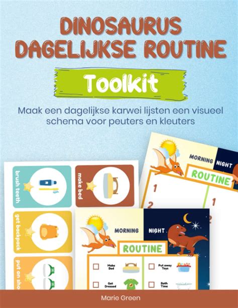 Buy Dinosaurus Dagelijkse Routine Toolkit: Maak een dagelijkse karwei ...