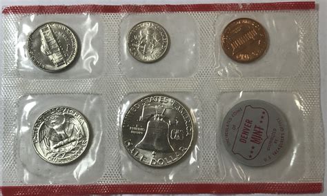 1960 Silver Uncirculated Denver Mint Set | Property Room