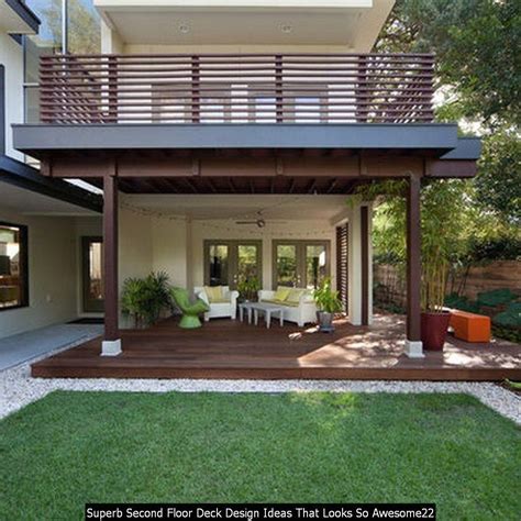Easy Superb Second Floor Deck Design Ideas That Looks So Awesome | 1000 ...