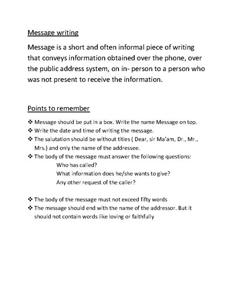 Some Example for Message Writing 的图像结果