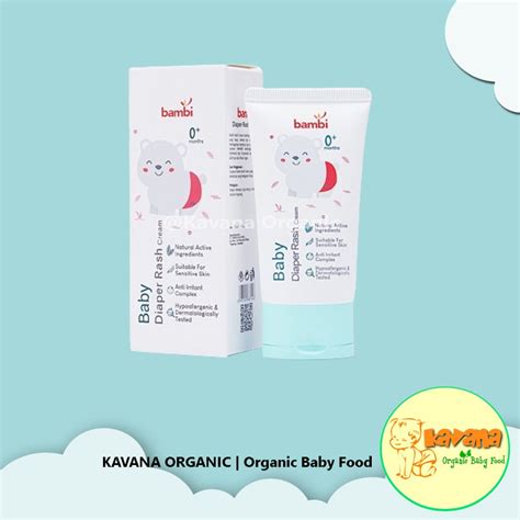 Bambi Diapers Rash Cream 50ml/diaper Rash Cream | Shopee Malaysia