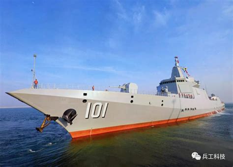 国防部：055型导弹驱逐舰首舰南昌舰即将入列 - 中国军网