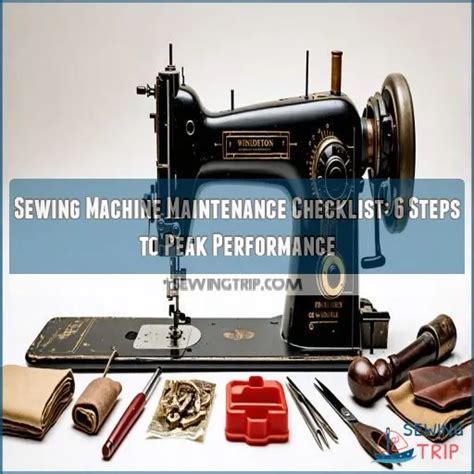 Image result for Sewing Machine Maintenance Checklist Printable