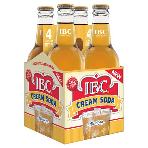 Ibc Cream Soda 12 Oz Btl 4 Pk - GJ Curbside